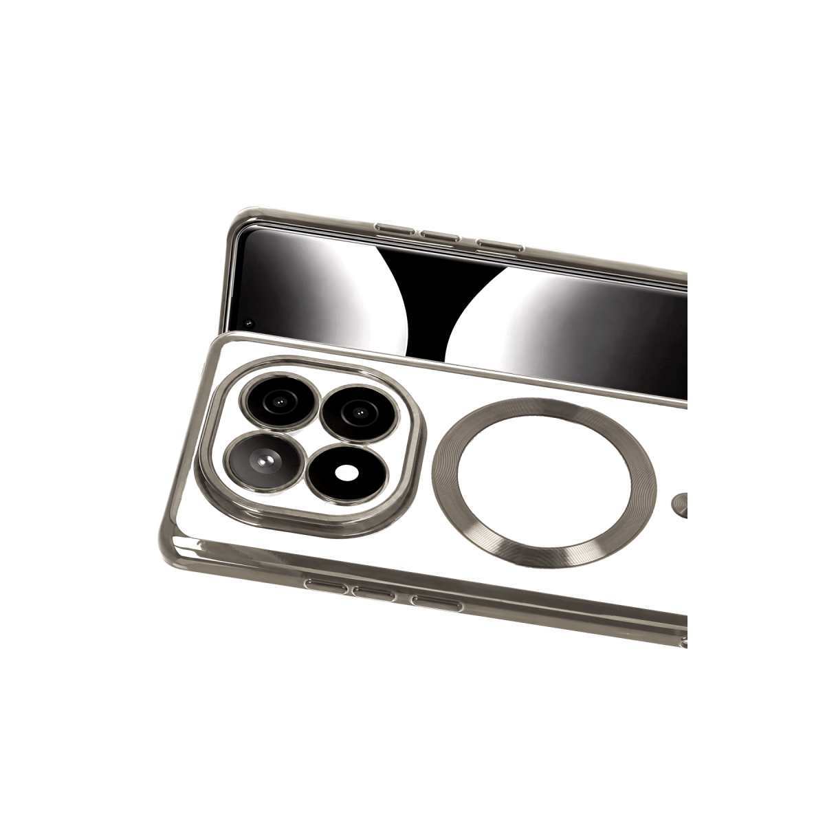 Xiaomi Redmi Note 15 4G Kross Magneticsafe Kapak - Titan Gri