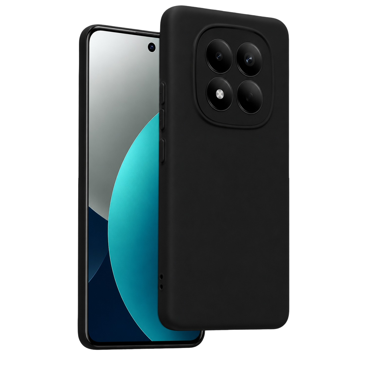 Xiaomi Redmi Note 15 4G Nano içi Kadife Silikon - Siyah