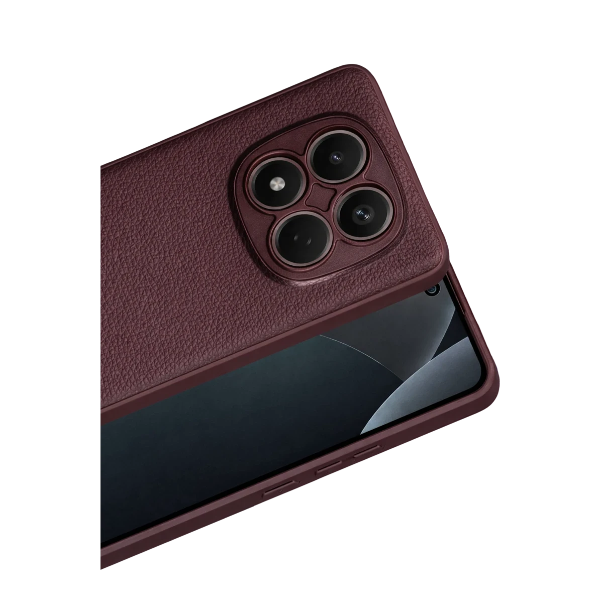 Xiaomi Redmi Note 15 4G Thermax Silikon Kılıf - Bordo