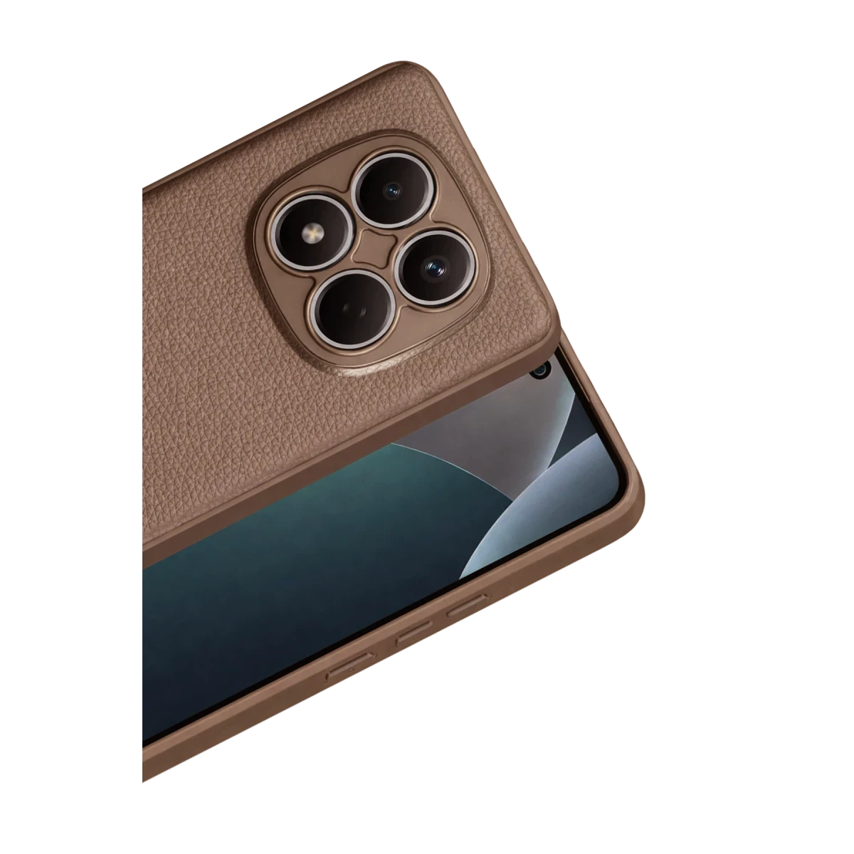 Xiaomi Redmi Note 15 4G Thermax Silikon Kılıf - Kahverengi