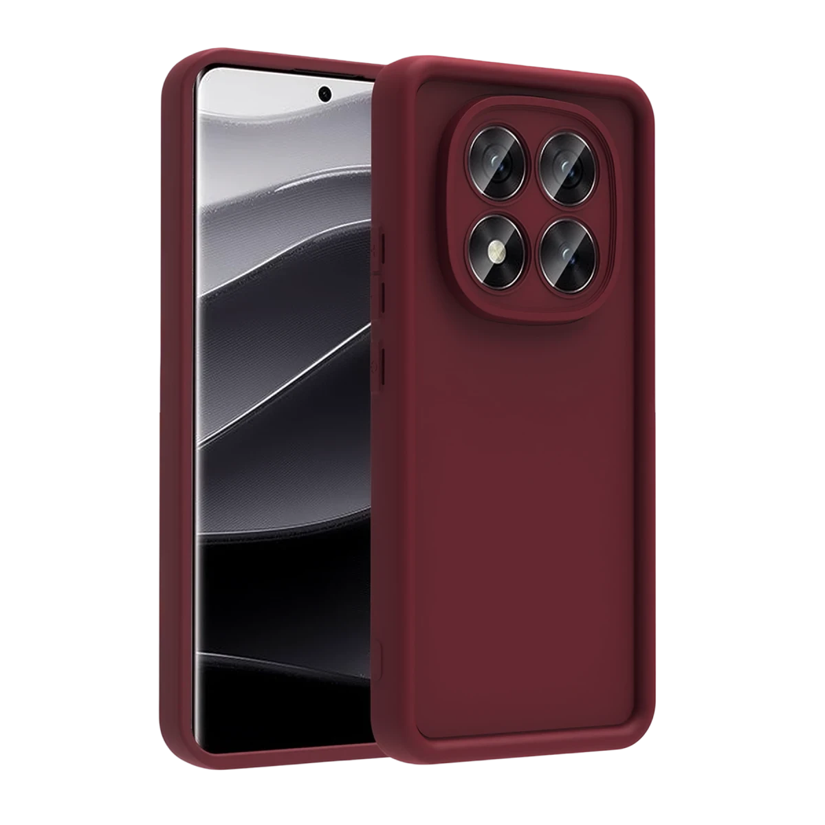 Xiaomi Redmi Note 15 4G Viera Silikon - Bordo