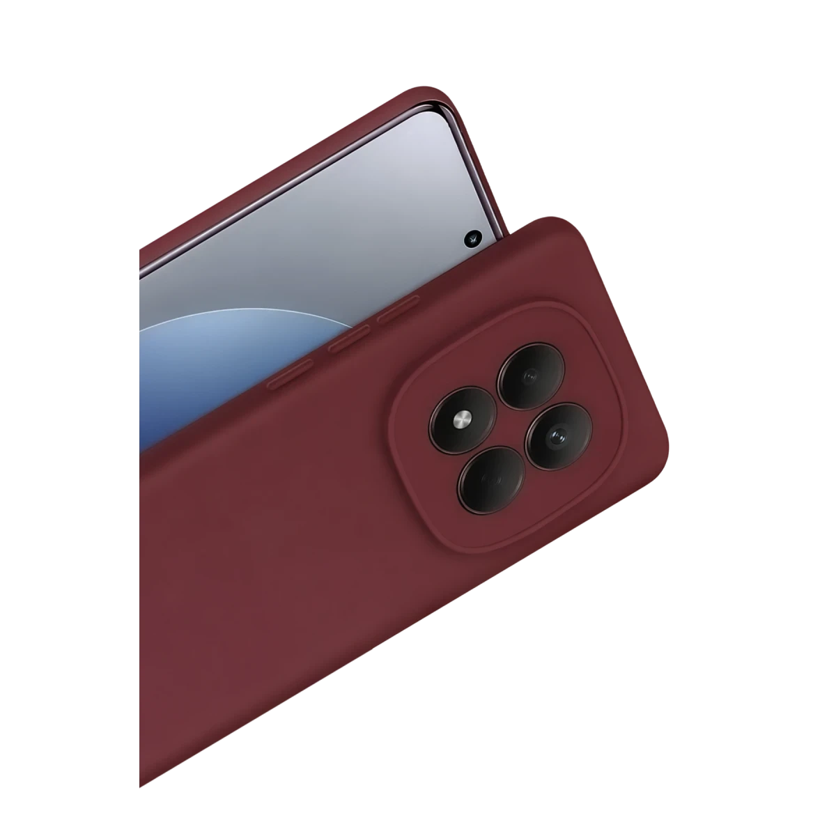 Xiaomi Redmi Note 15 Pro 4G First Silikon - Bordo