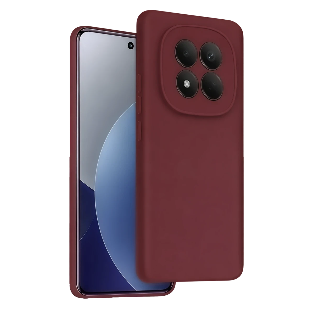 Xiaomi Redmi Note 15 Pro 4G First Silikon - Bordo