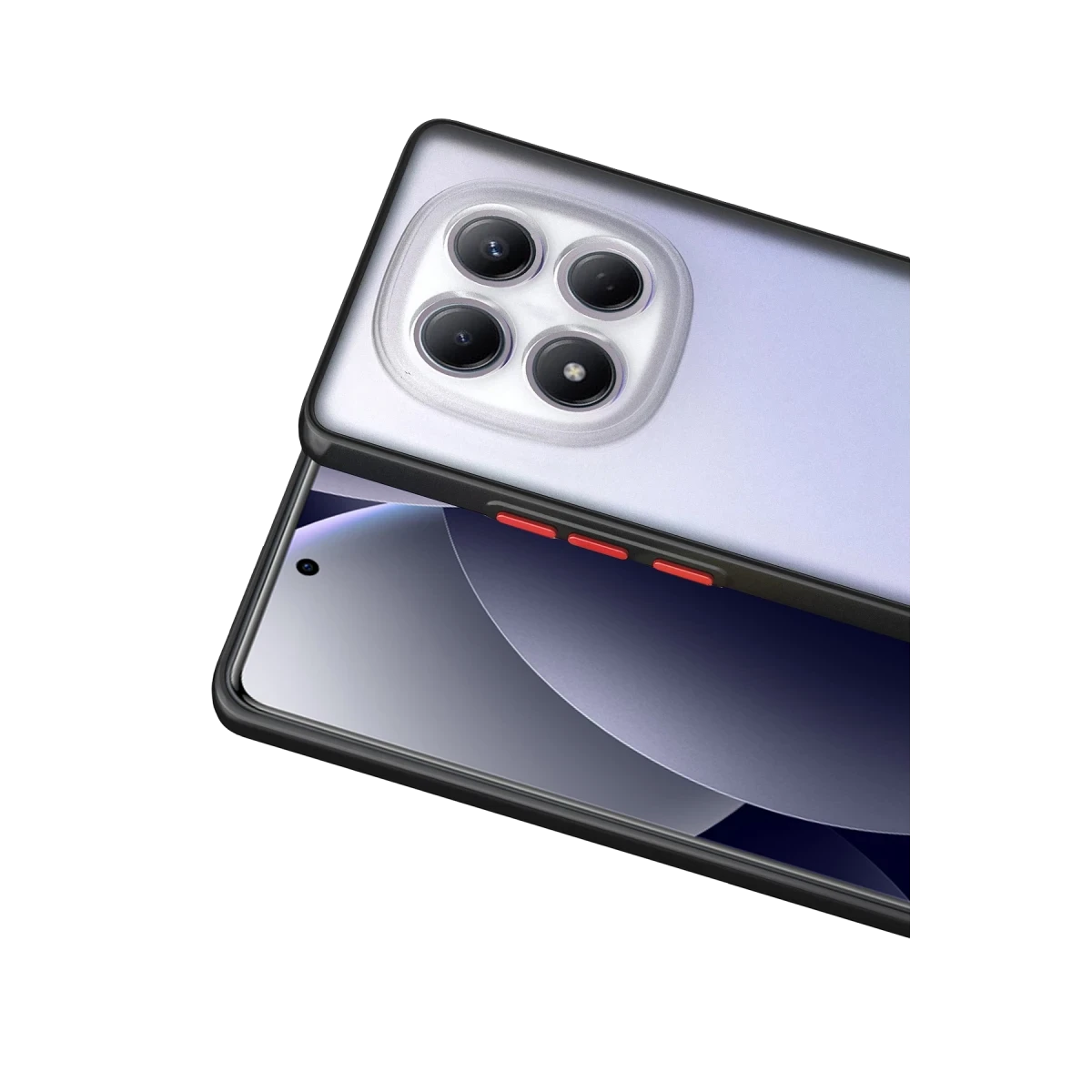Xiaomi Redmi Note 15 Pro 4G Montreal Silikon Kapak - Siyah
