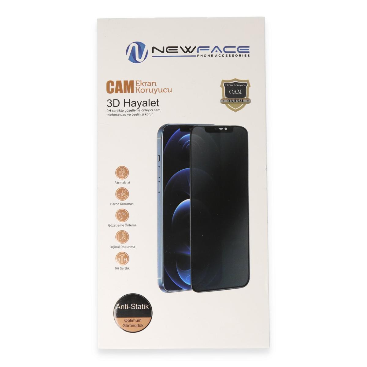 Xiaomi Redmi Note 15 Pro 5G 3D Antistatik Hayalet Cam Ekran Koruyucu - Siyah