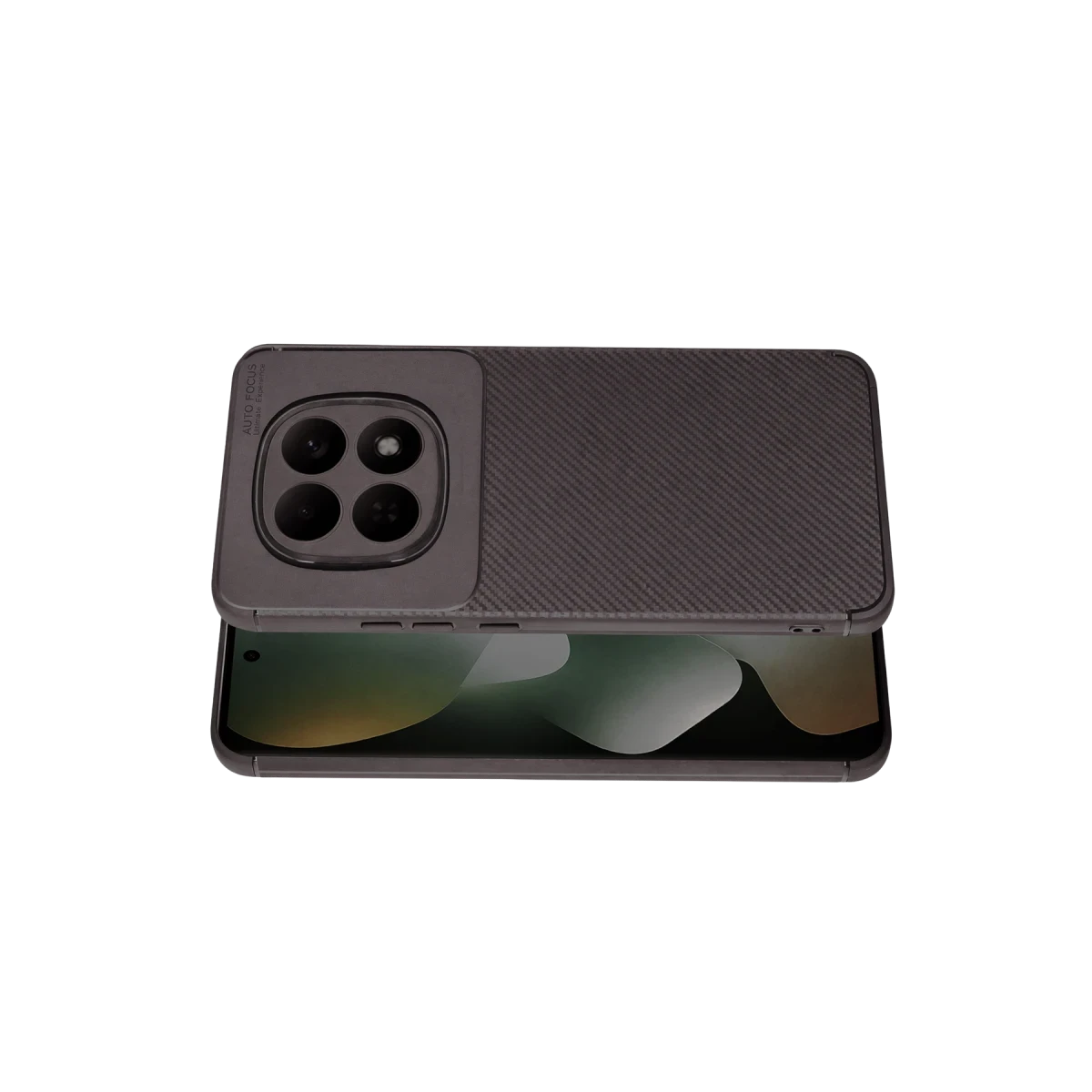 Xiaomi Redmi Note 15 Pro 5G Auto Focus Karbon Kapak - Gri