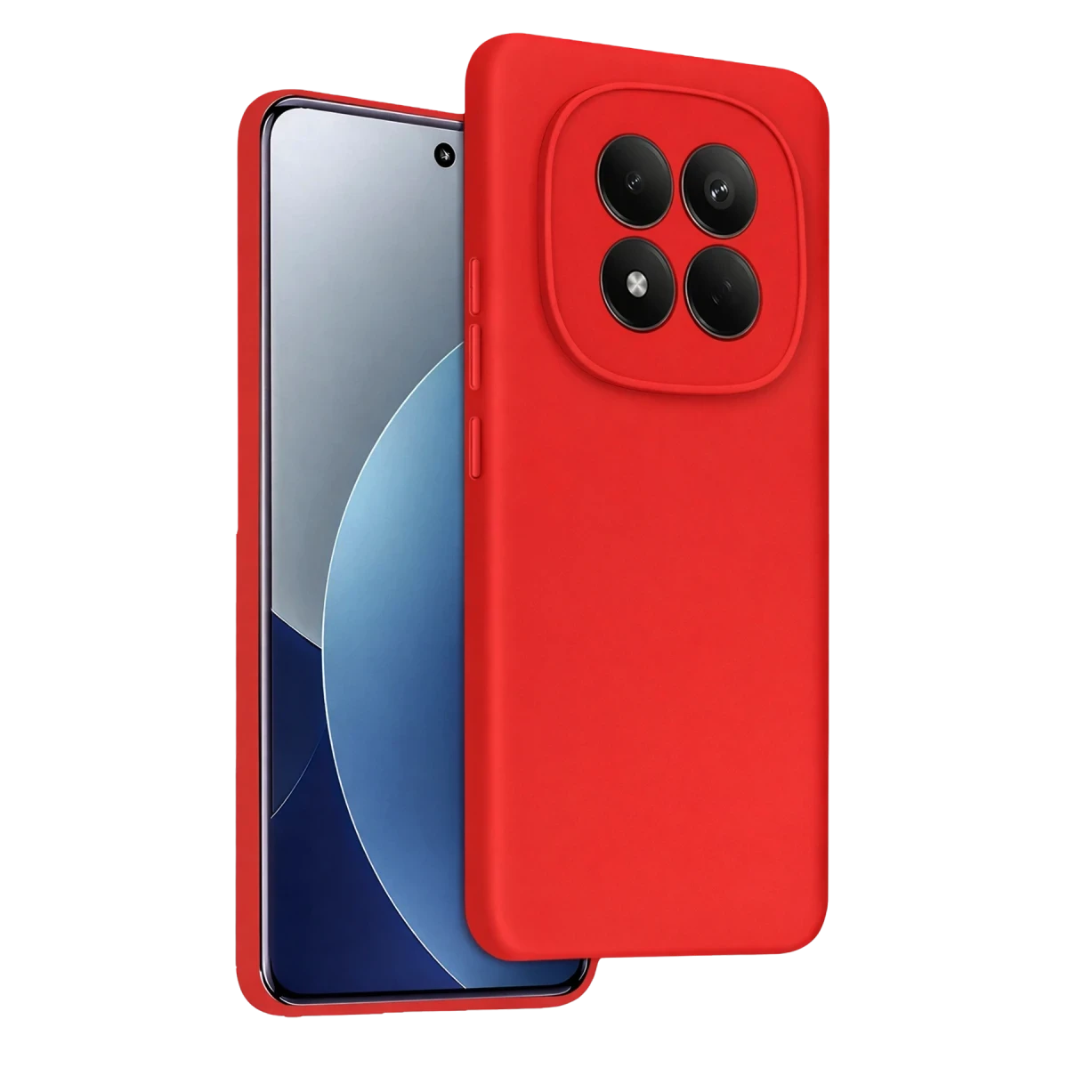 Xiaomi Redmi Note 15 Pro 5G First Silikon - Kırmızı