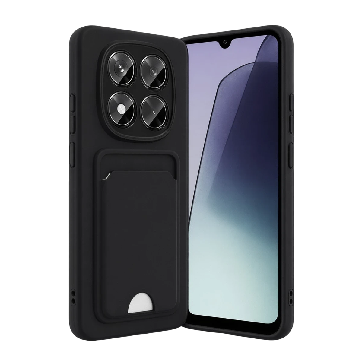 Xiaomi Redmi Note 15 Pro 5G Kelvin Kartvizitli Silikon - Siyah