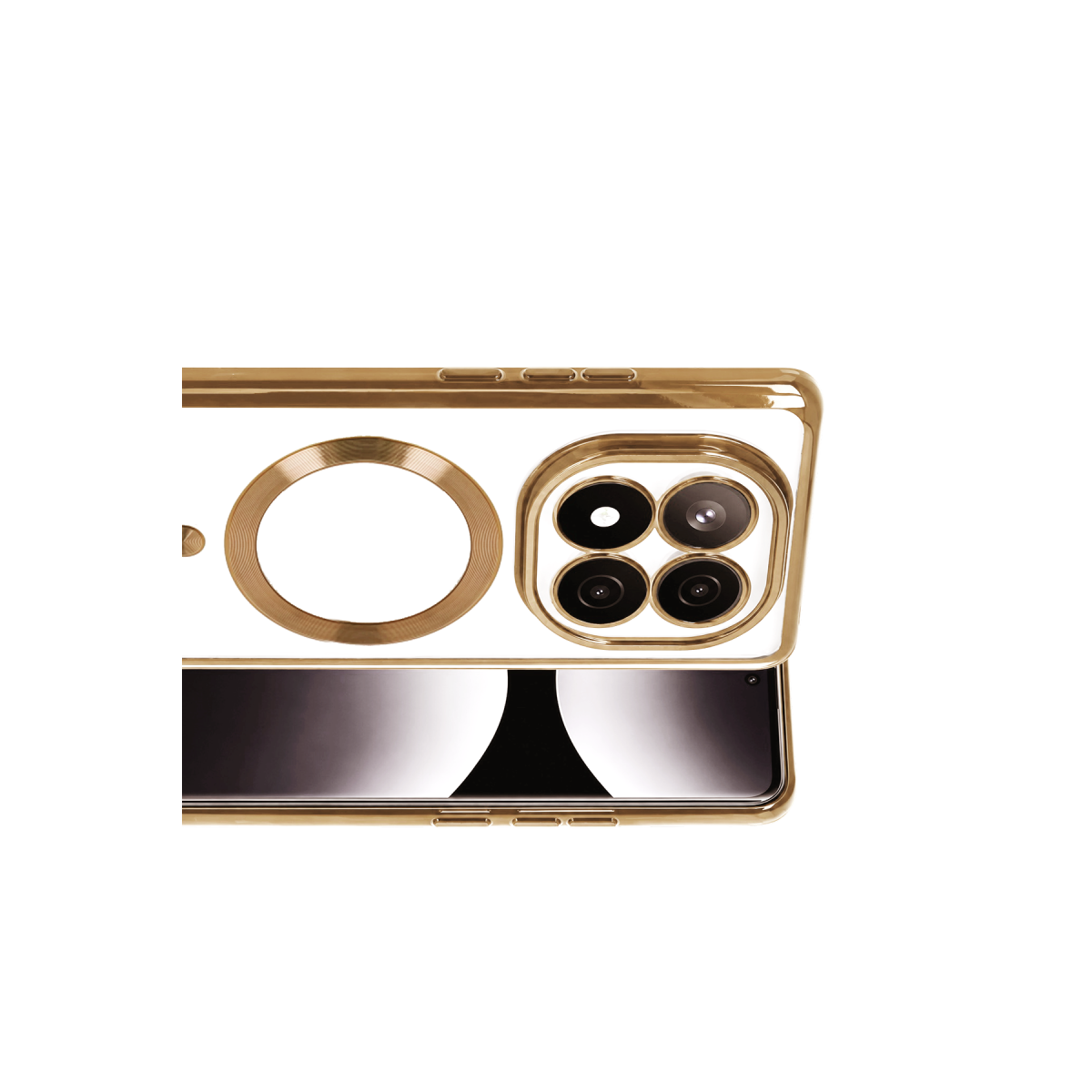 Xiaomi Redmi Note 15 Pro 5G Kross Magneticsafe Kapak - Gold