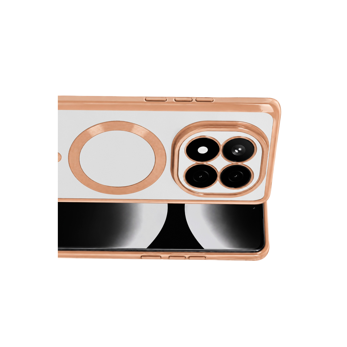 Xiaomi Redmi Note 15 Pro 5G Kross Magneticsafe Kapak - Rose