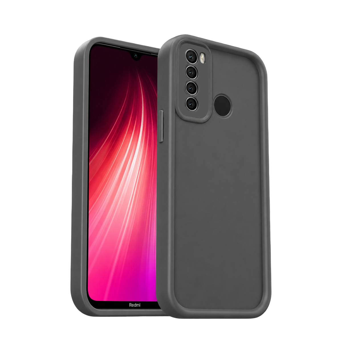Xiaomi Redmi Note 8 Kılıf Viera Silikon - Gri