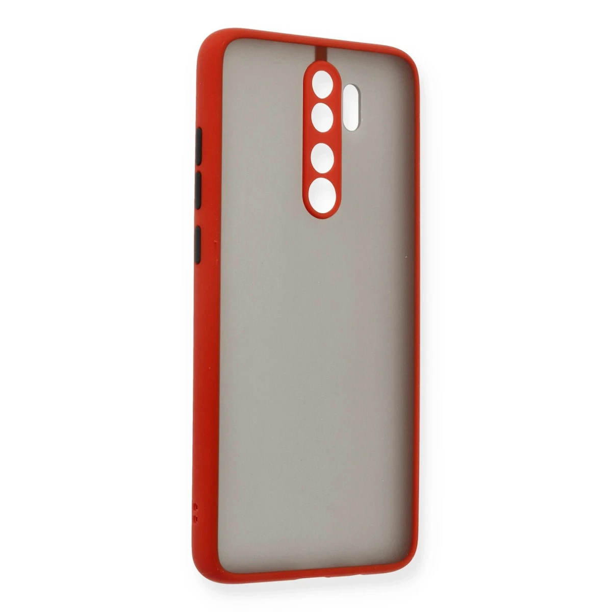 Xiaomi Redmi Note 8 Pro Kılıf Montreal Silikon Kapak - Kırmızı