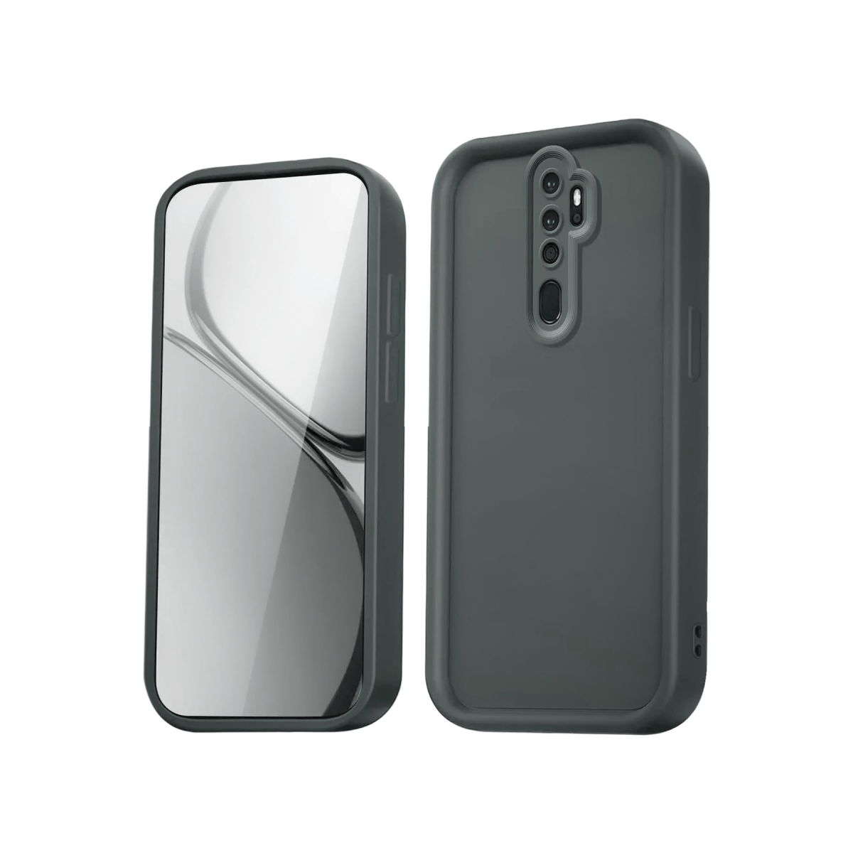 Xiaomi Redmi Note 8 Pro Kılıf Viera Silikon - Gri
