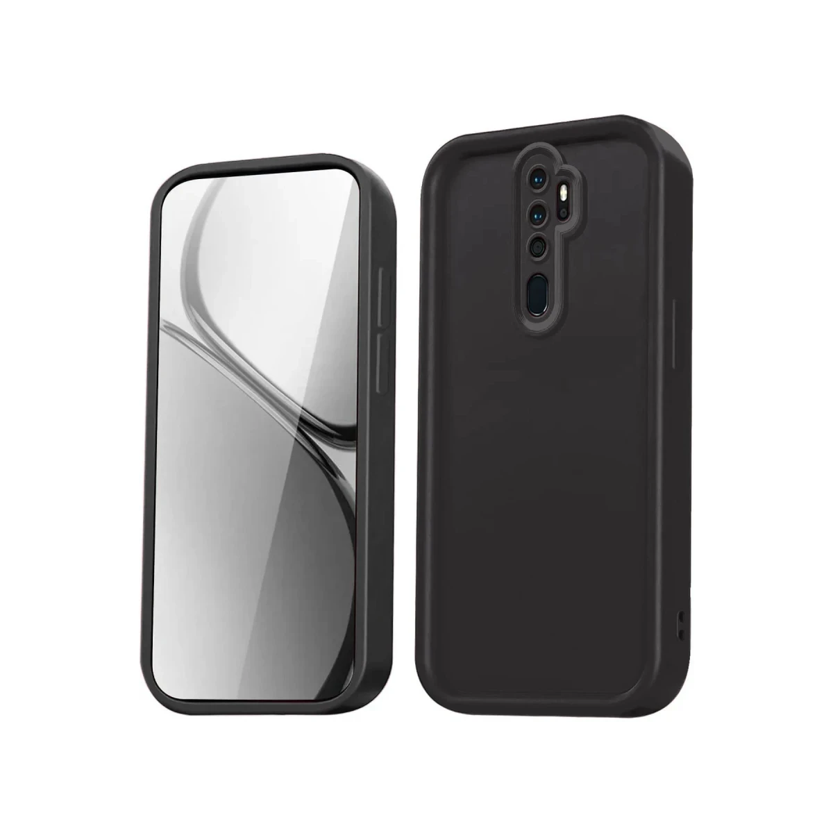 Xiaomi Redmi Note 8 Pro Kılıf Viera Silikon - Siyah