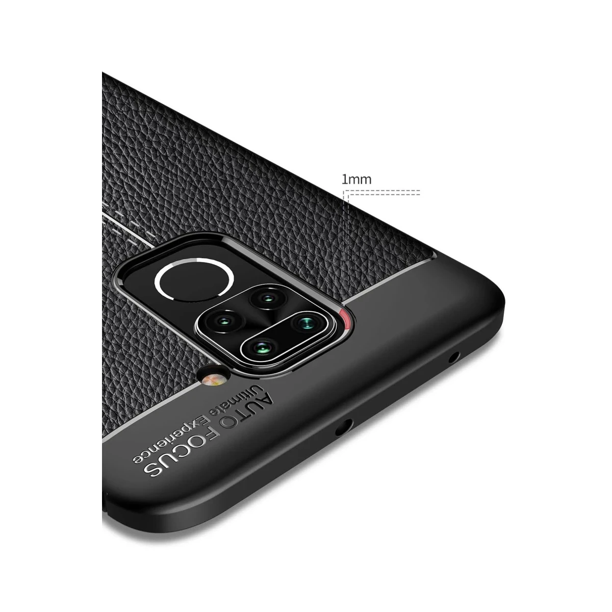 Xiaomi Redmi Note 9 Kılıf Auto Focus Kapak - Lacivert
