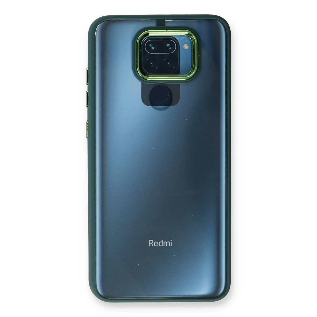 Xiaomi Redmi Note 9 Kılıf Dora Kapak - Haki Yeşil