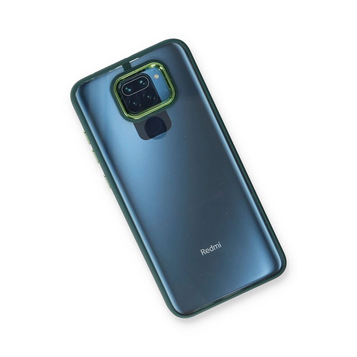 Xiaomi Redmi Note 9 Kılıf Dora Kapak - Haki Yeşil