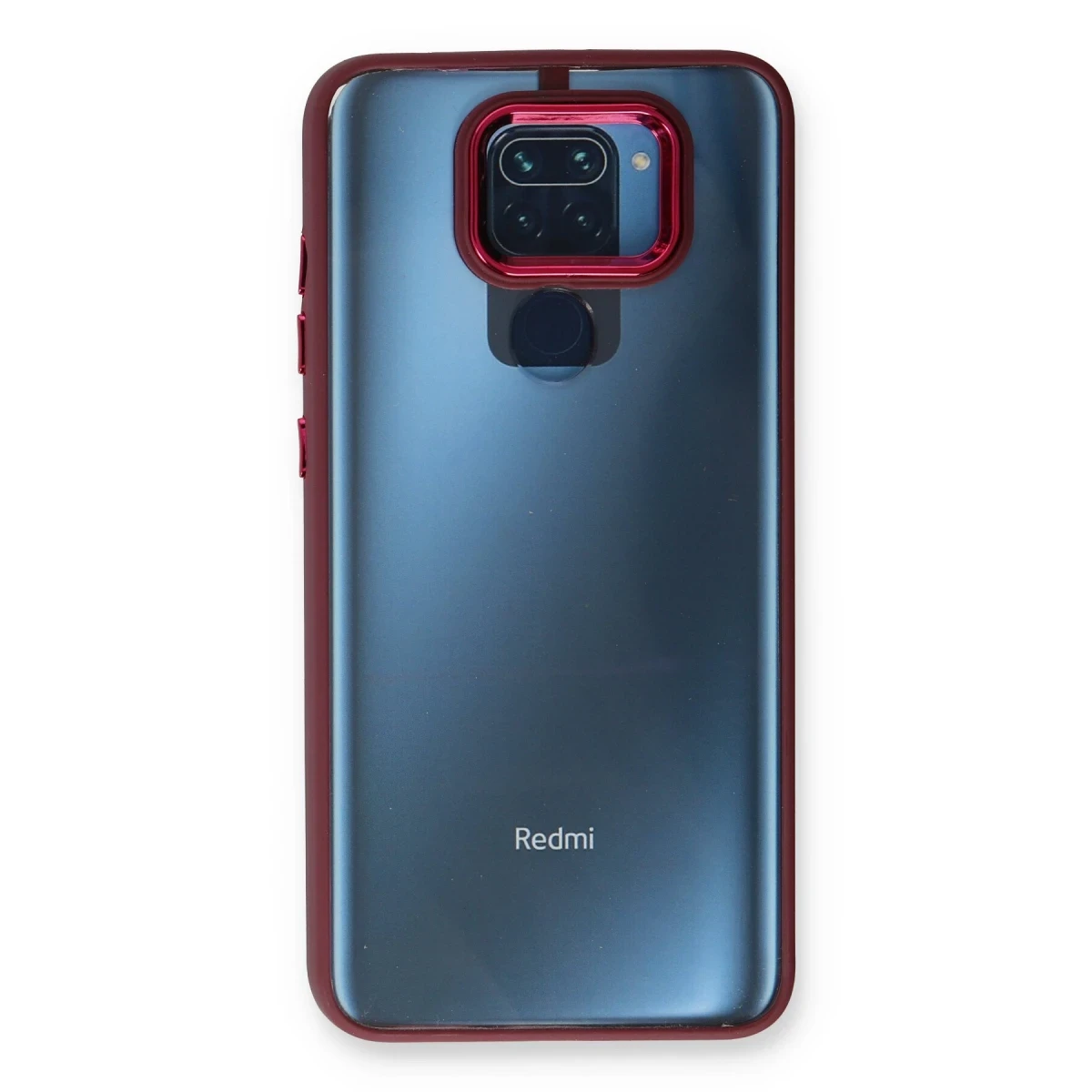 Xiaomi Redmi Note 9 Kılıf Dora Kapak - Kırmızı