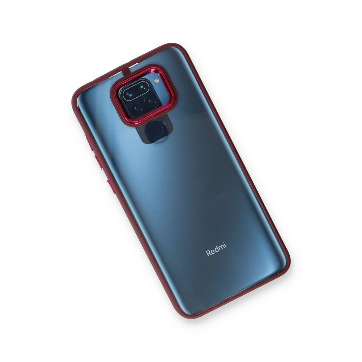 Xiaomi Redmi Note 9 Kılıf Dora Kapak - Kırmızı