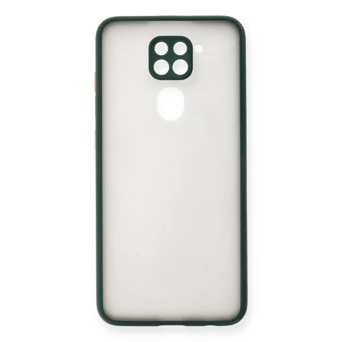 Xiaomi Redmi Note 9 Kılıf Montreal Silikon Kapak - Yeşil