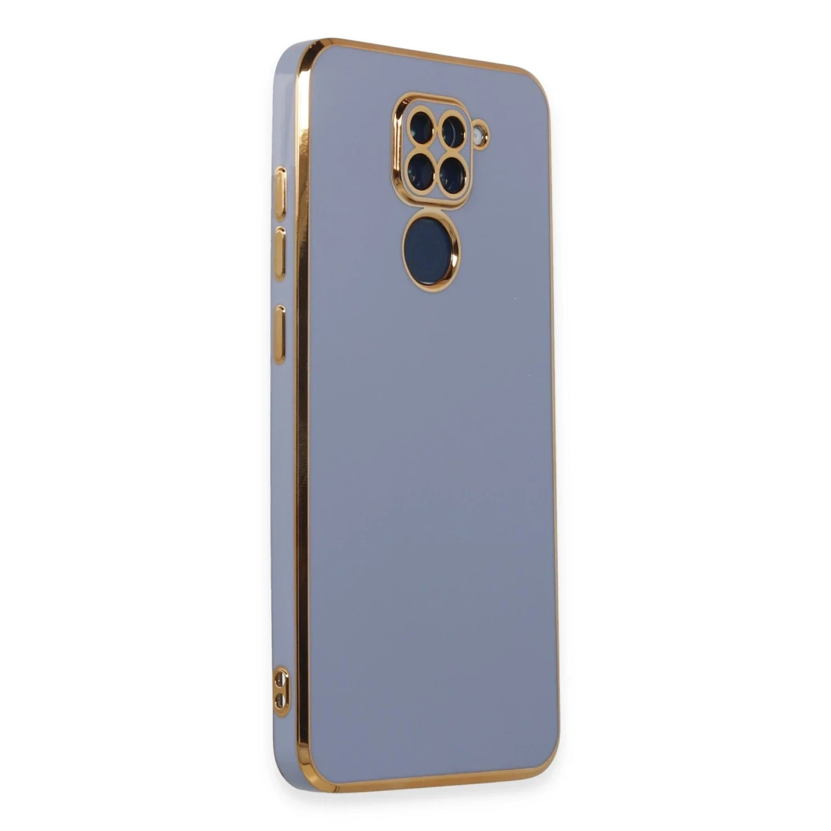 Xiaomi Redmi Note 9 Kılıf Volet Silikon - Mavi