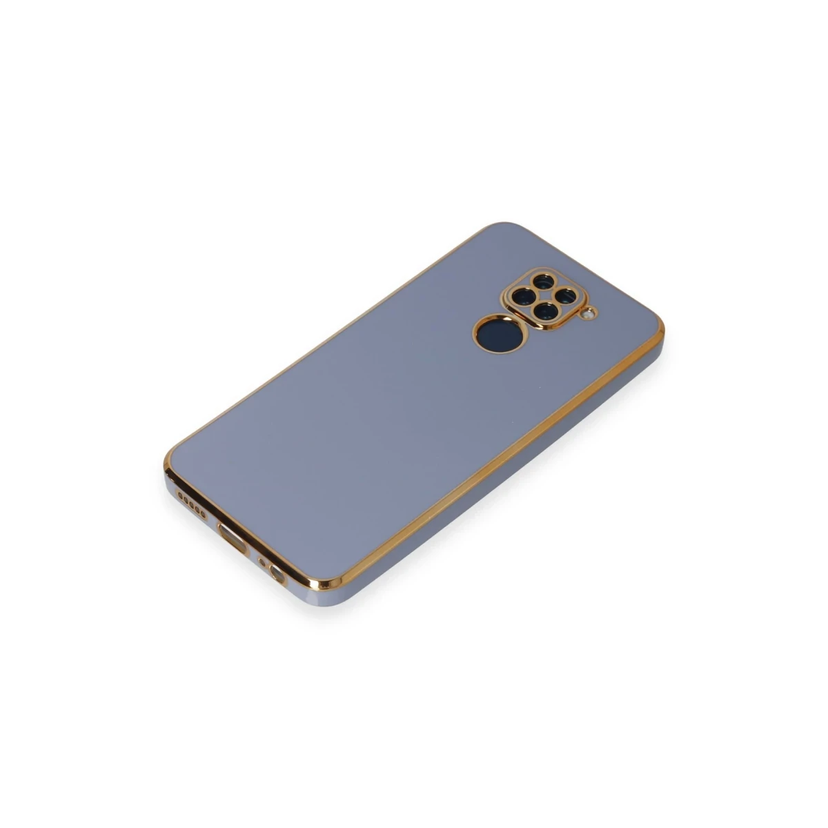 Xiaomi Redmi Note 9 Kılıf Volet Silikon - Mavi