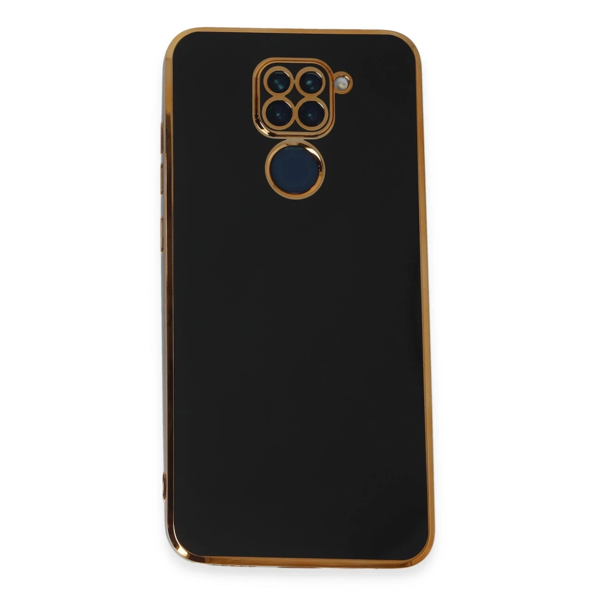 Xiaomi Redmi Note 9 Kılıf Volet Silikon - Siyah