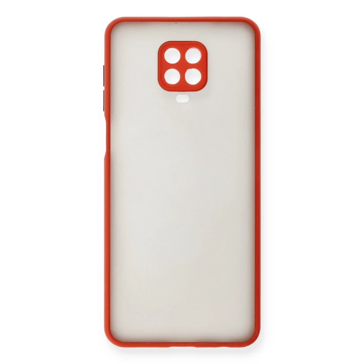 Xiaomi Redmi Note 9 Pro Kılıf Montreal Silikon Kapak - Kırmızı