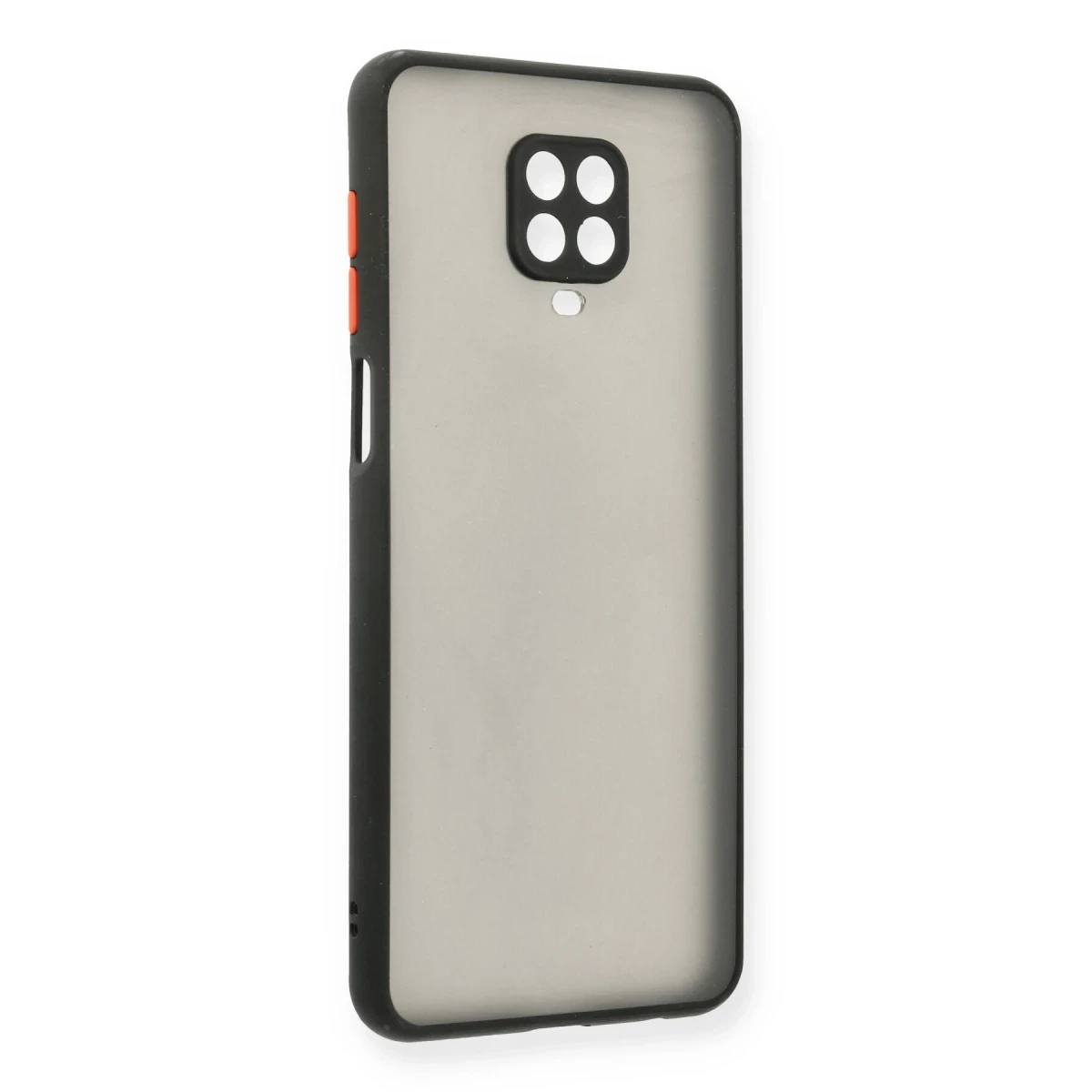 Xiaomi Redmi Note 9 Pro Kılıf Montreal Silikon Kapak - Siyah