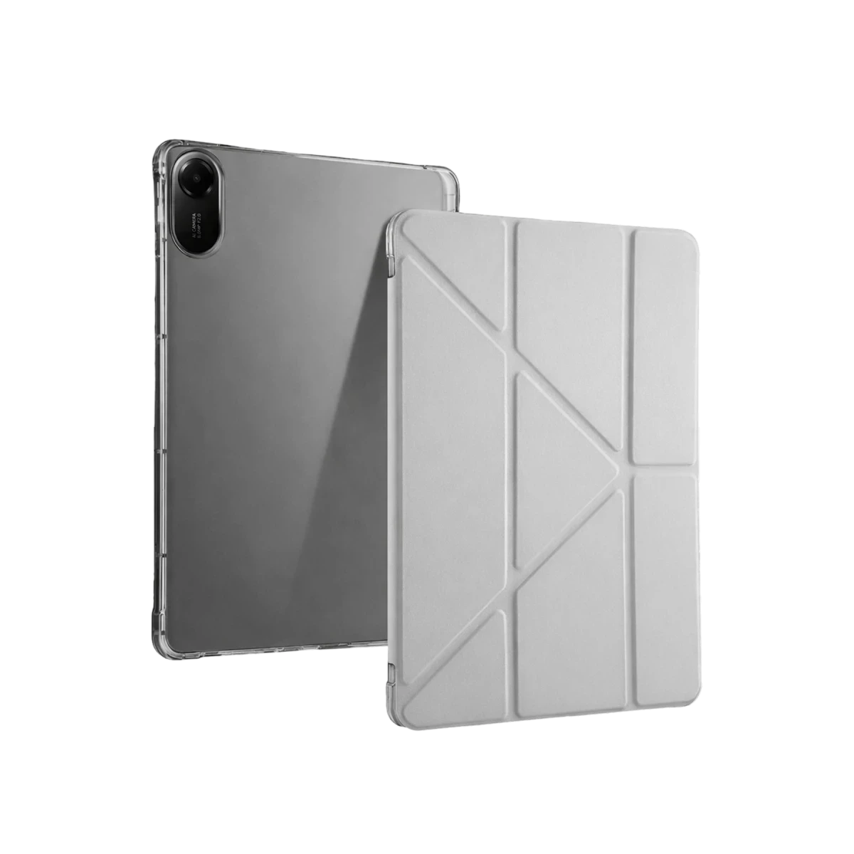 Xiaomi Redmi Pad 2 Kalemlikli Mars Tablet Kılıfı - Gri