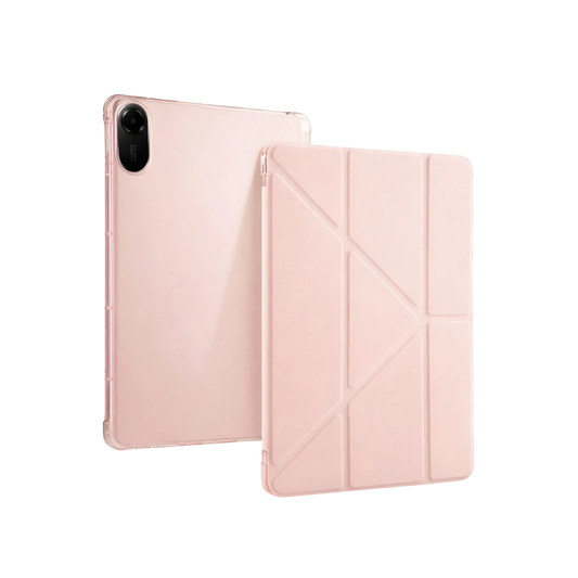 Xiaomi Redmi Pad 2 Kalemlikli Mars Tablet Kılıfı - Rose Gold