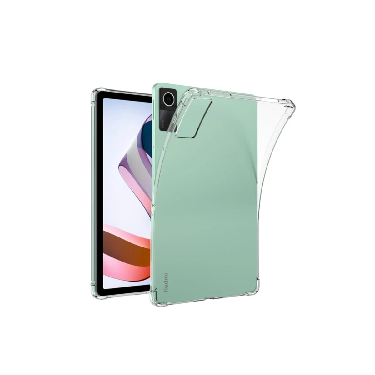 Xiaomi Redmi Pad Kılıf Anti Shock Tablet Silikon - Şeffaf