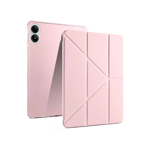 Xiaomi Redmi Pad Pro 12.1 Kılıf Kalemlikli Mars Tablet Kılıfı - Rose Gold