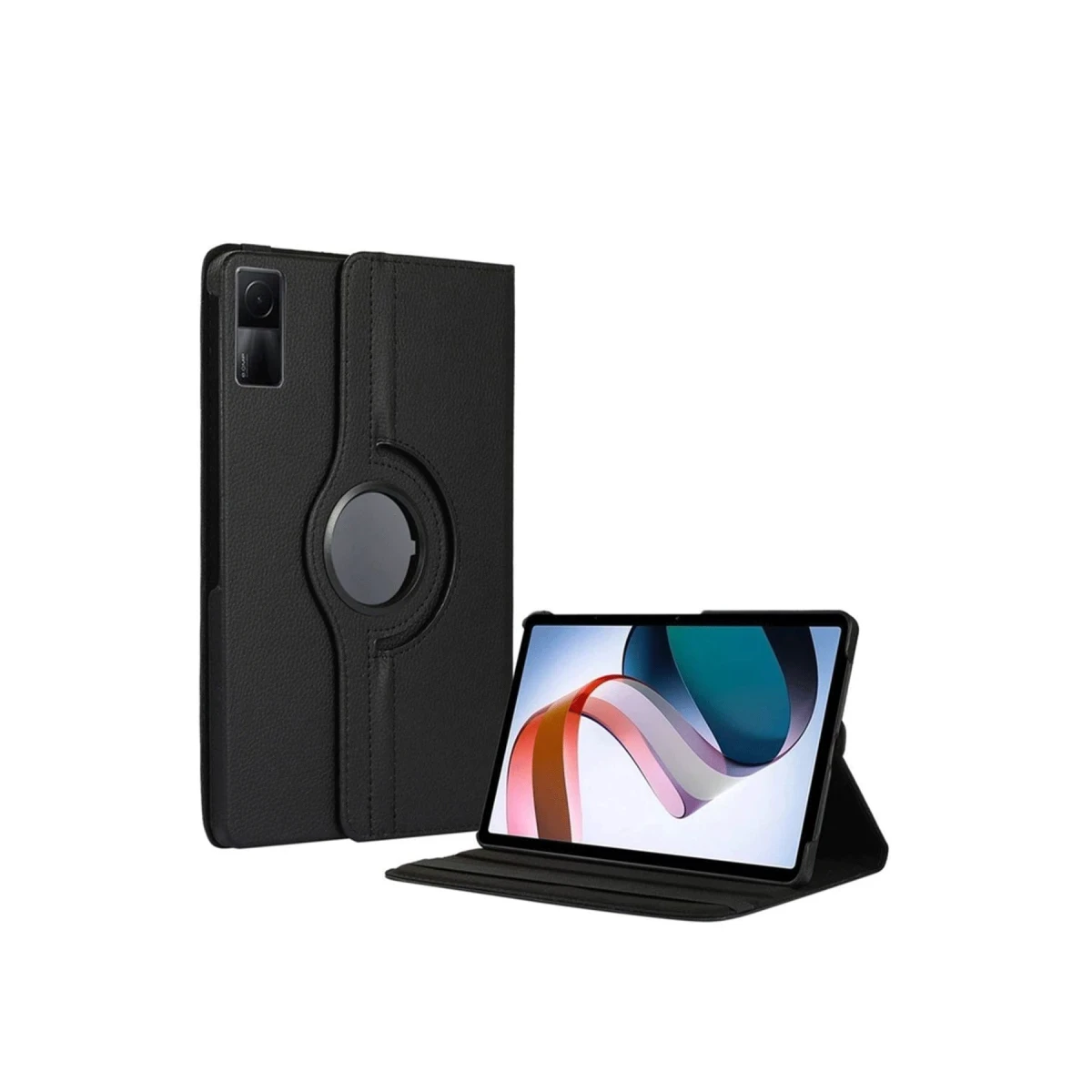 Xiaomi Redmi Pad SE 4G Kılıf 360 Tablet Deri Kılıf - Siyah
