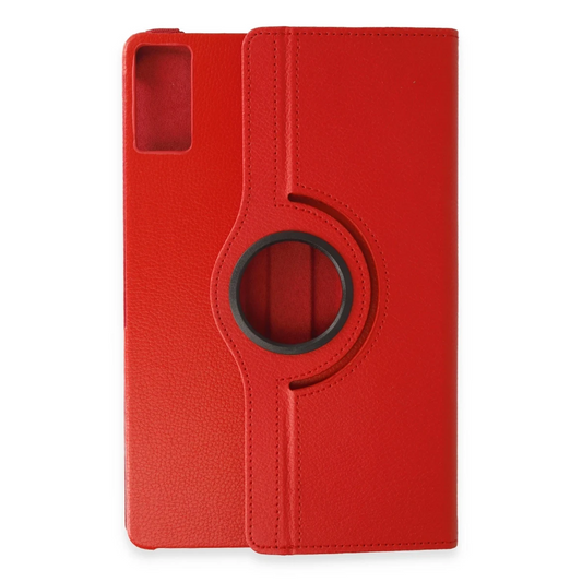 Xiaomi Redmi Pad SE Kılıf 360 Tablet Deri Kılıf - Kırmızı