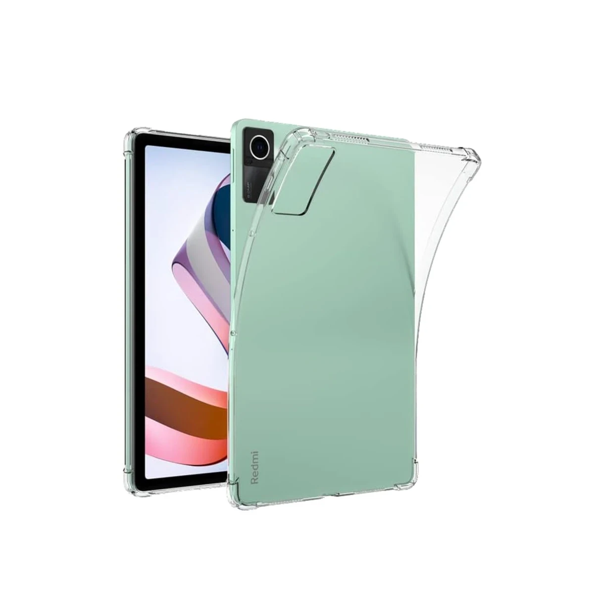 Xiaomi Redmi Pad SE Kılıf Anti Shock Tablet Silikon - Şeffaf
