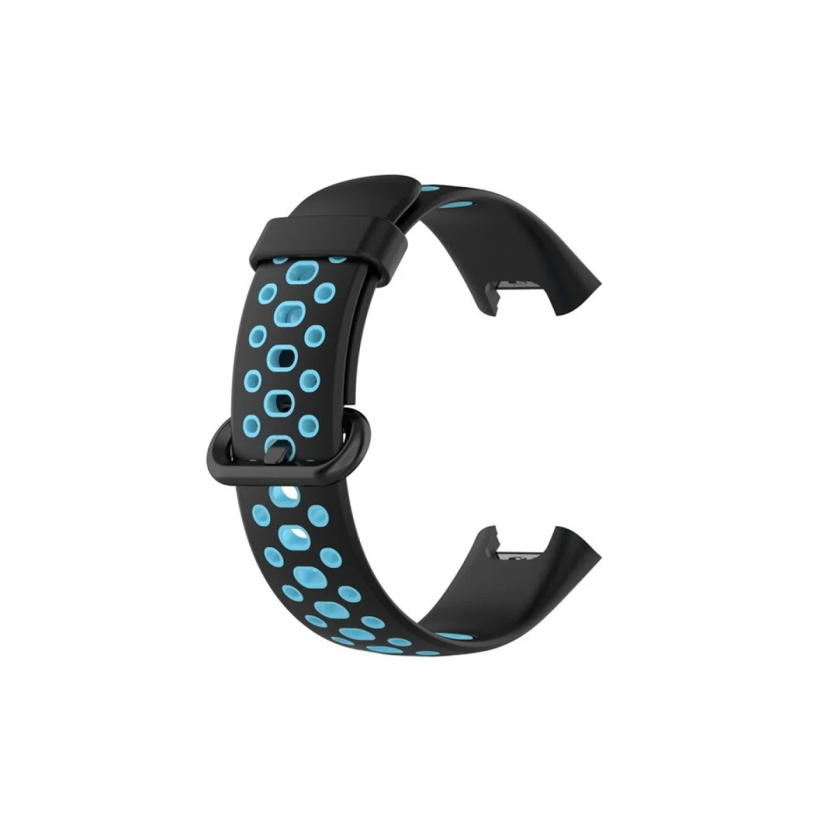 Xiaomi Redmi Watch 2 Spor Delikli Kordon - Siyah-Mavi