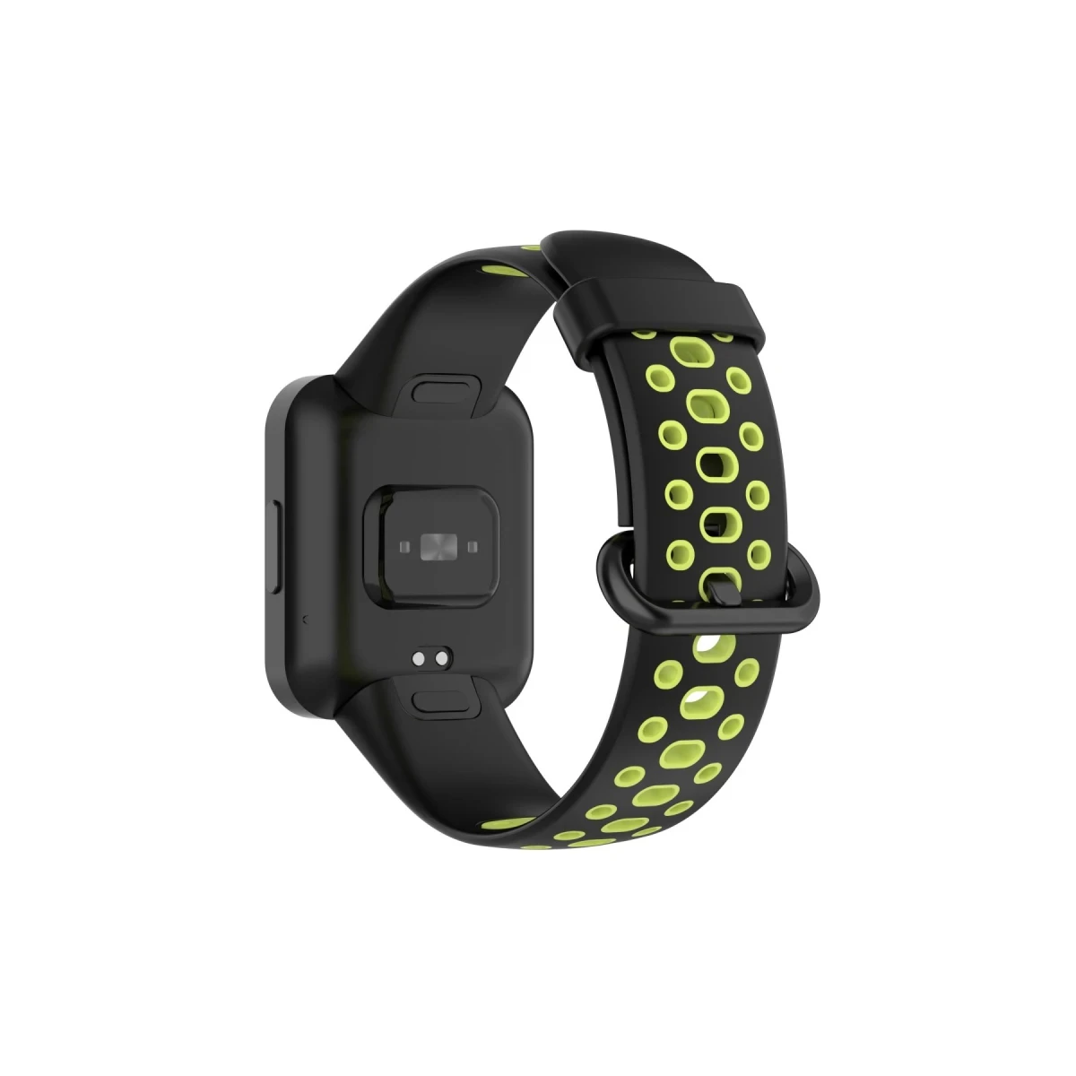 Xiaomi Redmi Watch 2 Spor Delikli Kordon - Siyah-Yeşil