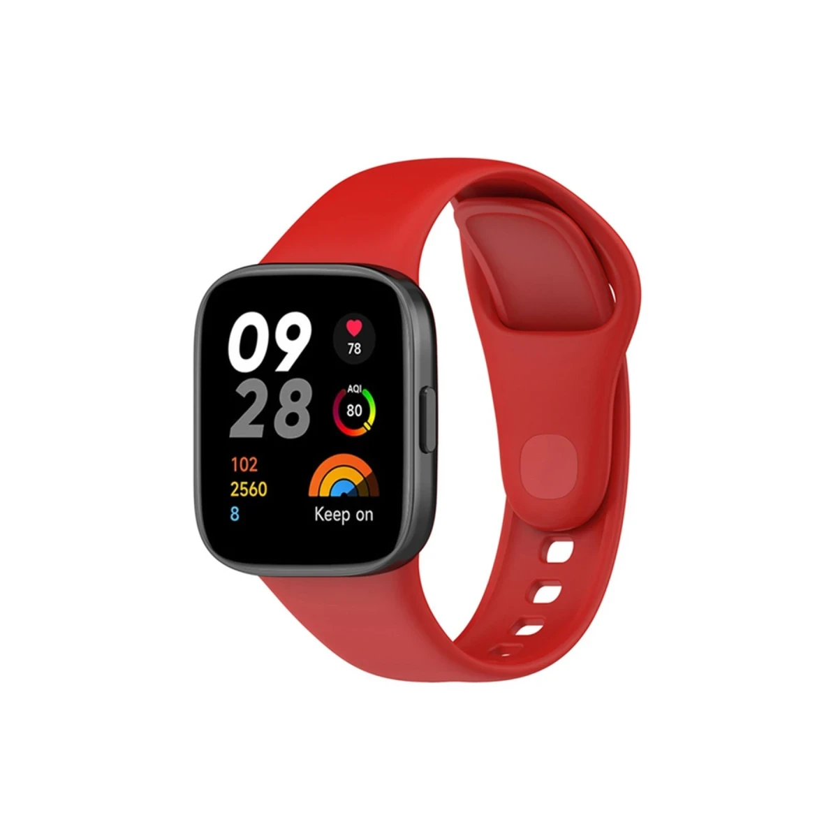 Xiaomi Redmi Watch 3 Klasik Kordon - Kırmızı