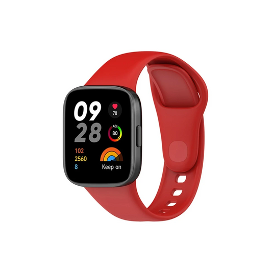 Xiaomi Redmi Watch 3 Klasik Kordon - Kırmızı