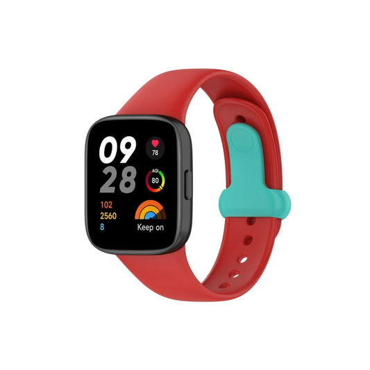 Xiaomi Redmi Watch 3 Origin Silikon Kordon - Kırmızı