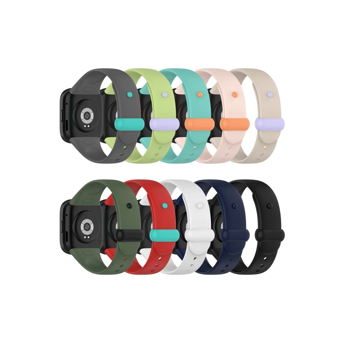 Xiaomi Redmi Watch 3 Origin Silikon Kordon - Siyah