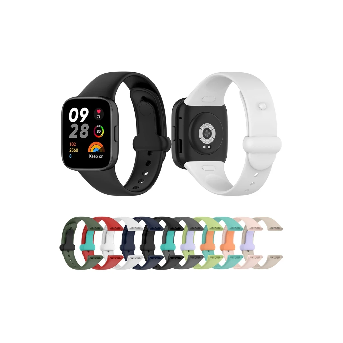 Xiaomi Redmi Watch 3 Origin Silikon Kordon - Siyah