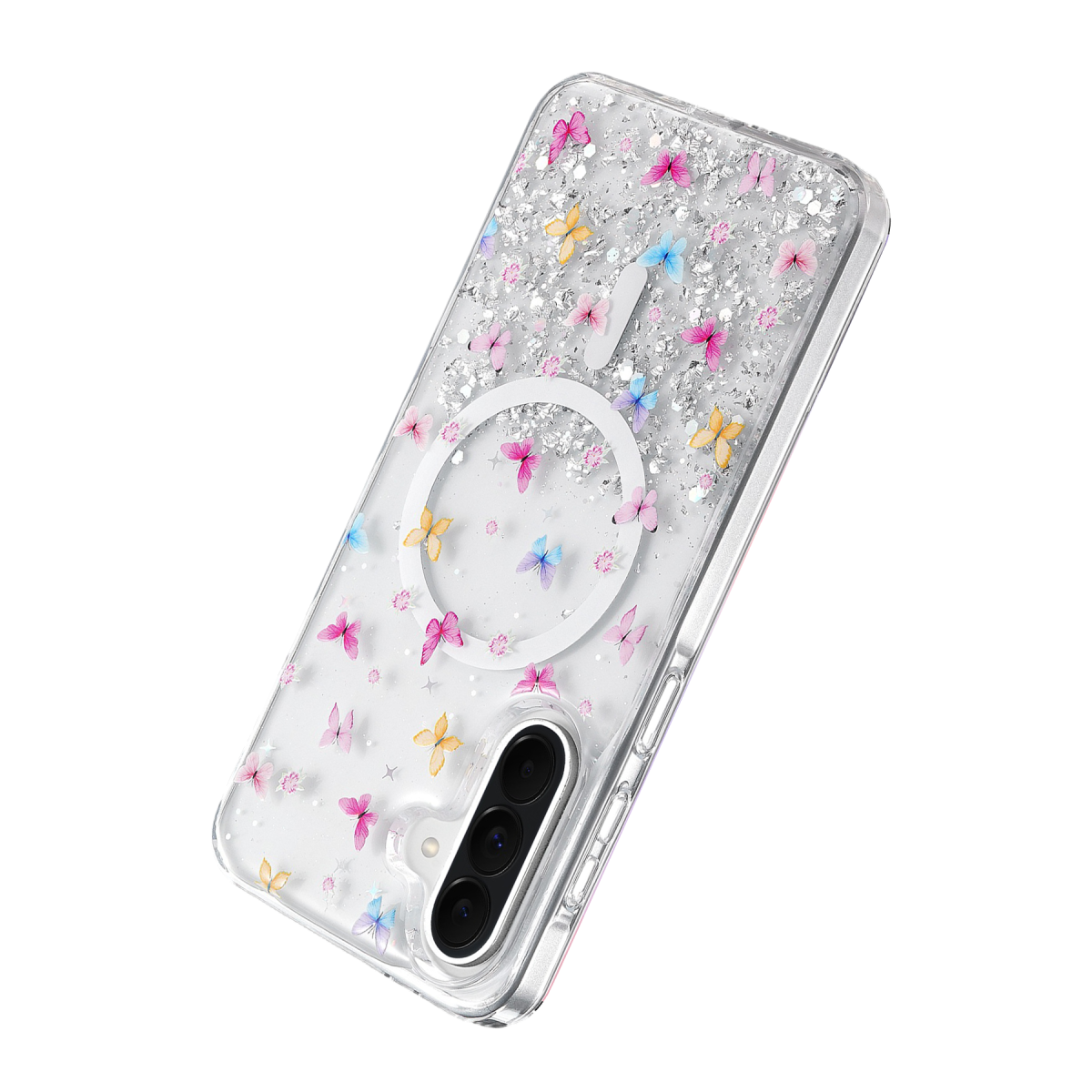 Onegif Samsung Galaxy A57 5G Misk Simli Magsafe Kapak - Desen 4