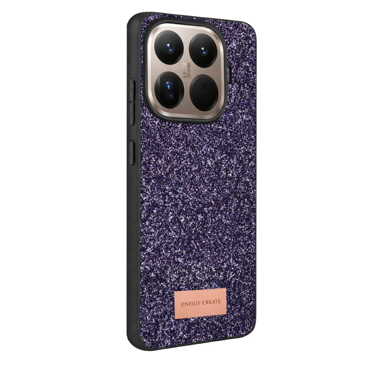 Onegif Xiaomi Mi 15T Pro Bright Simli Kapak - Derin Mor