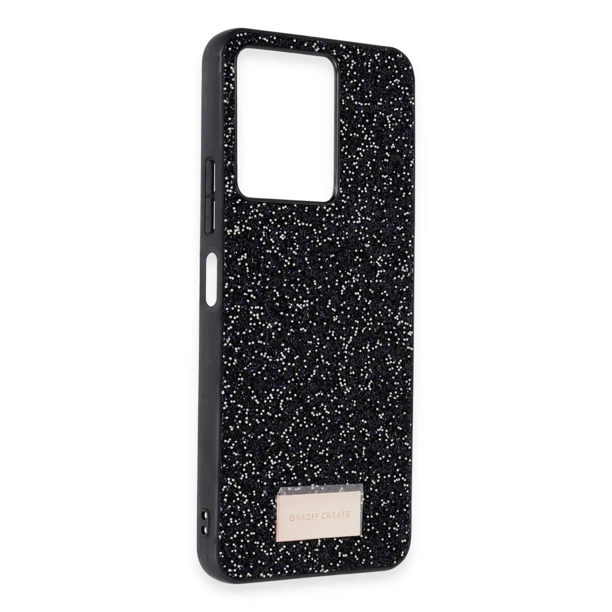 Onegif Xiaomi Redmi 13C Bright Simli Kapak - Derin Mor