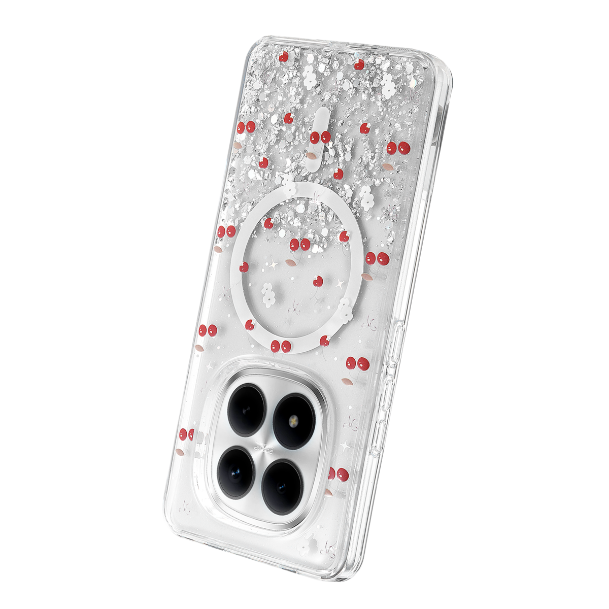 Onegif Xiaomi Redmi Note 15 4G Misk Simli Magsafe Kapak - Desen 5