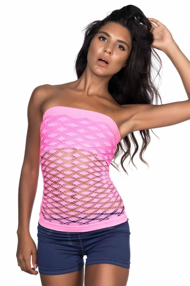 Fantazi Büstiyer Atlet Korse - Pembe - KLBN30051