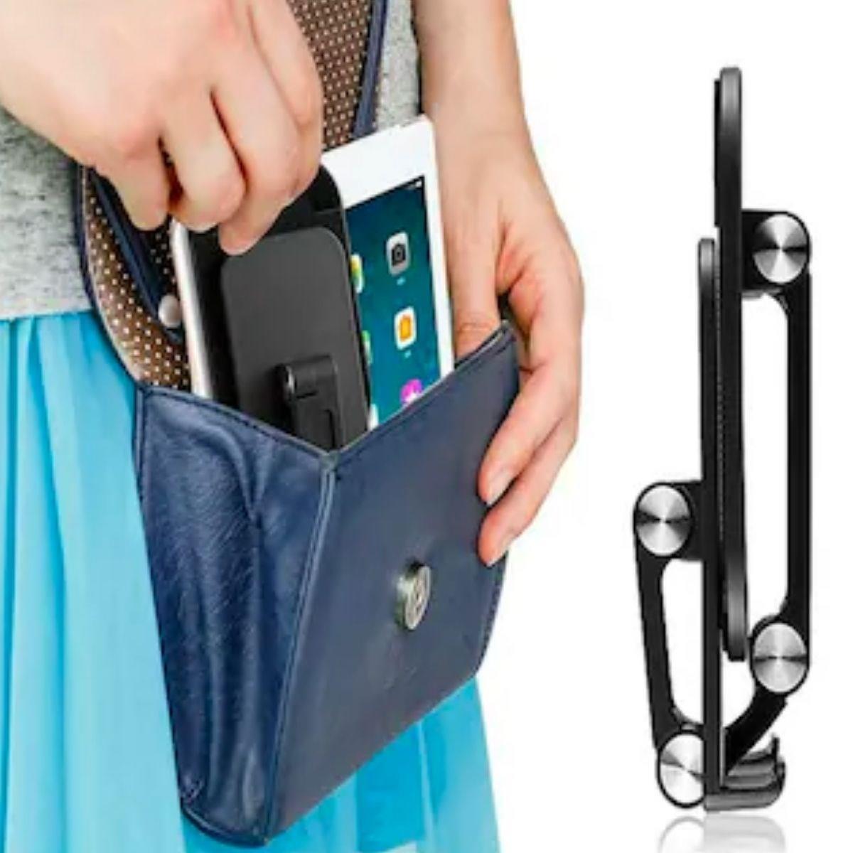 Plastik Ayarlanabilir Kaydırmaz Taban Telefon Tablet Standı (4887)