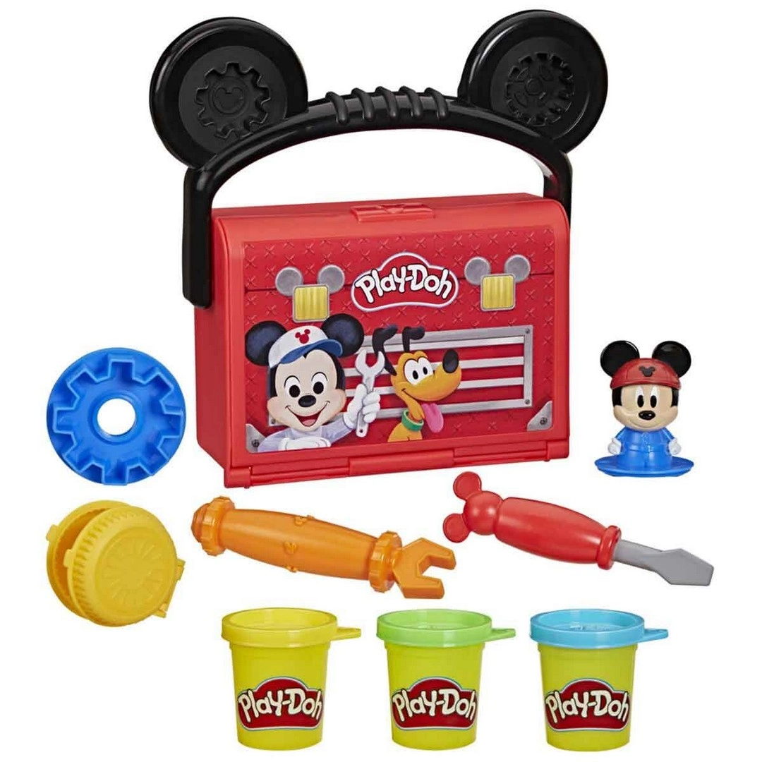 Play-Doh Disney Junior Mickey Mouse On The Go Oyun Hamuru Seti